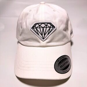 Yupoong The Classics Chalmers‎ Jewelers Diamond White Adjustable Dad Hat Cap